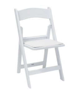 Americana Chairs - White (cushion included)